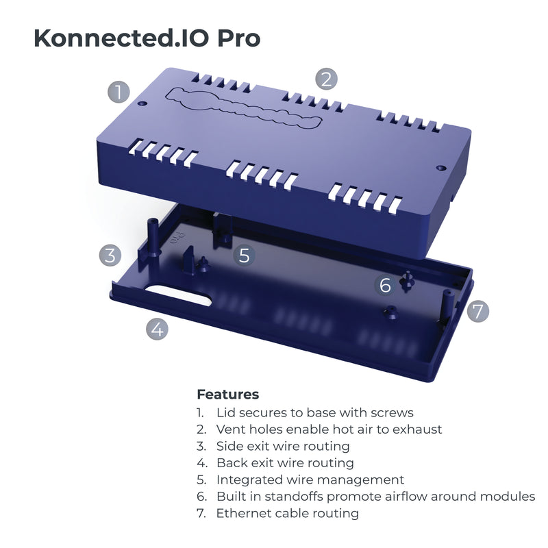 Enclosure for Konnected.IO Pro